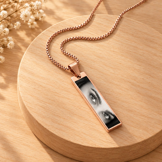 Unisex Customised Pendant Necklace