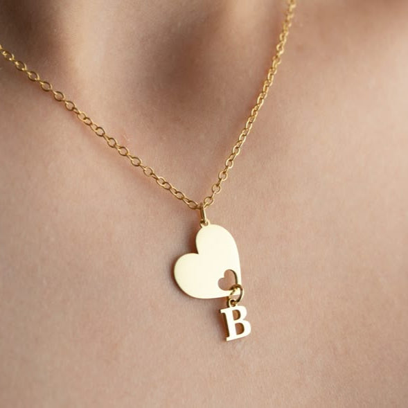 Personalized Letter Pendant Necklace