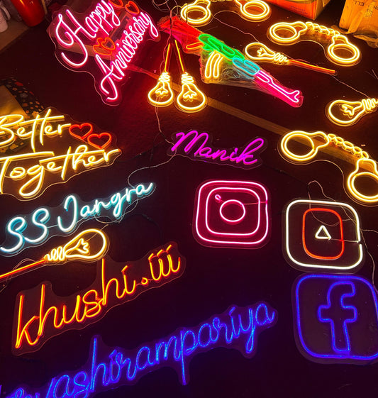 Customised Neon Logo Lights