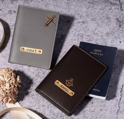 Personalized Premium Leather Passport Cover