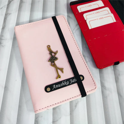 Personalized Passport Cover With Rubber Lock