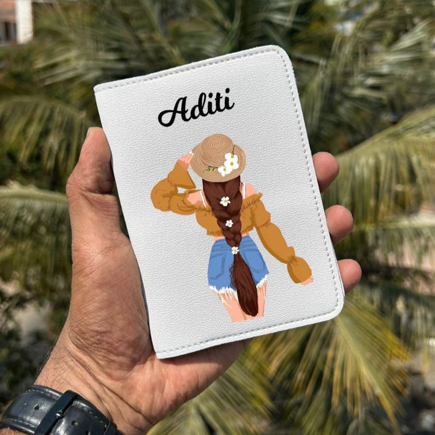 Pastel Personalized Passport Cover