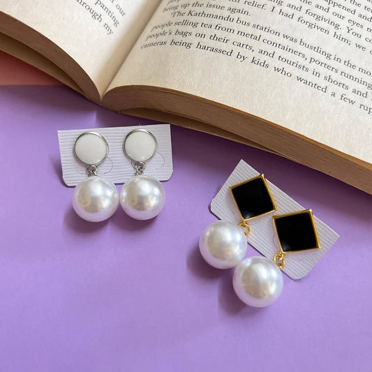 Elegant Pearl Earrings