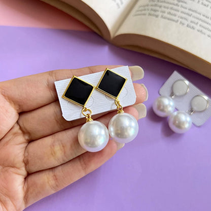 Elegant Pearl Earrings
