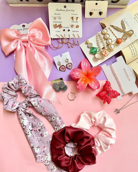 Curated Pink Gift Hamper for Women – Trendy & Stylish