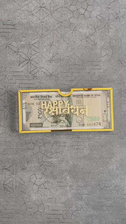 Personalised Acrylic Money Envelope