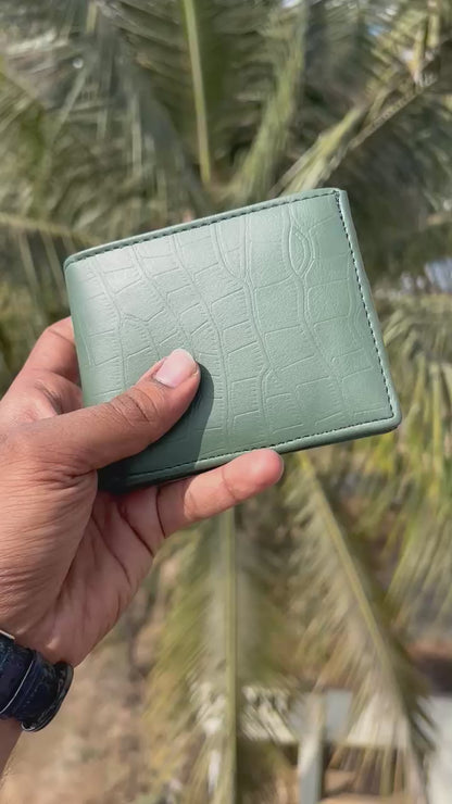 Premium Personalized Croc Wallet