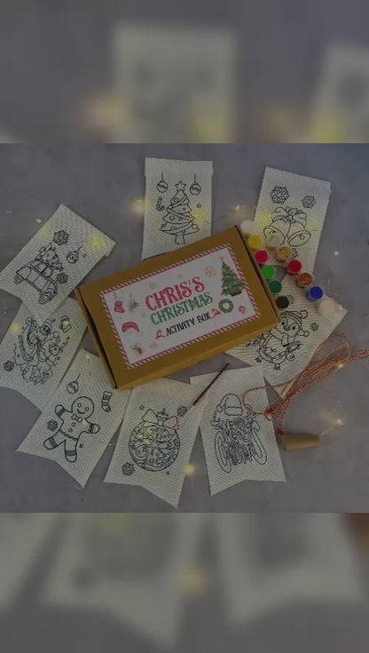 Personalised Christmas Activity DIY Kit
