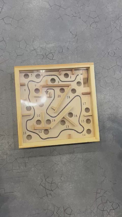 Personalised Wooden Labyrinth Balance Board