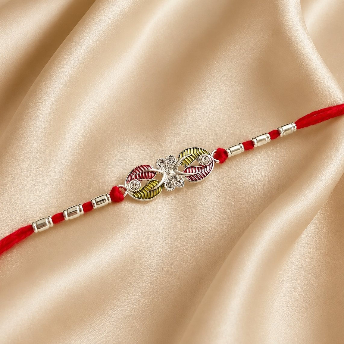 Traditional Red Thread Rakhi