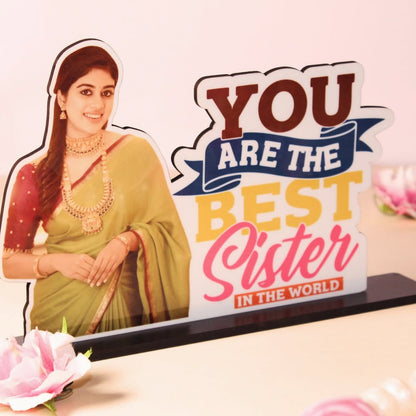 Best Brother, Sister, Bhaiya & Bhabhi Photo Table Top