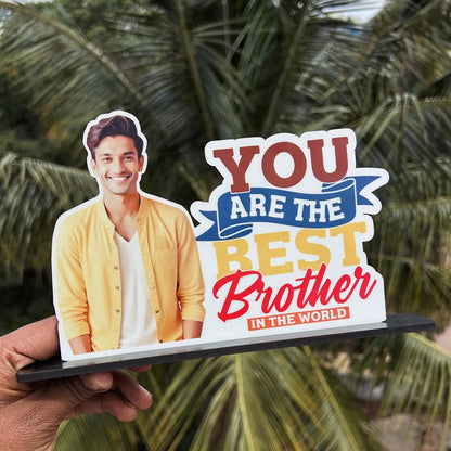 Best Brother, Sister, Bhaiya & Bhabhi Photo Table Top