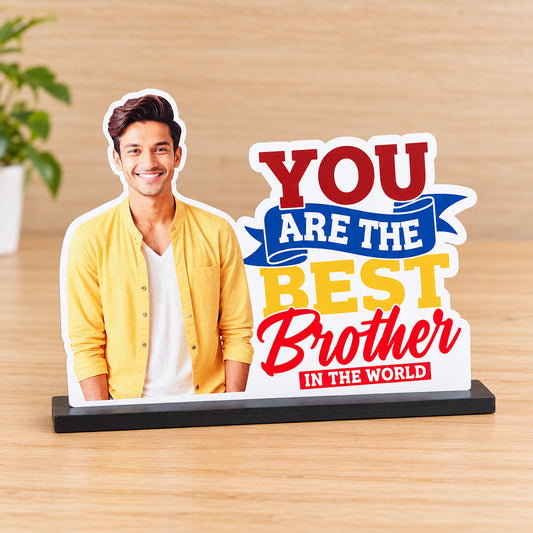 Best Brother, Sister, Bhaiya & Bhabhi Photo Table Top