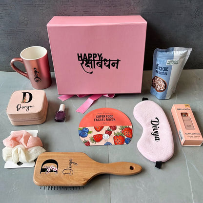 Personalized Premium Daily Essentials Gift Box For Her