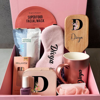 Personalized Premium Daily Essentials Gift Box For Her