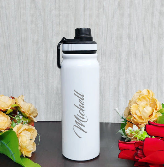 Personalized Hot & Cold Stainless Steel Sipper Bottle – Premium Quality