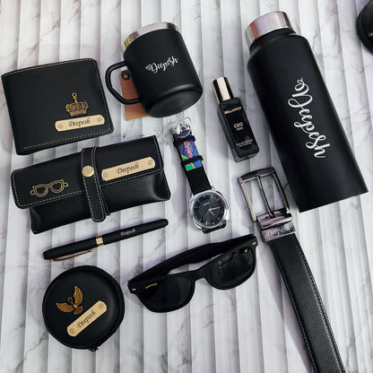 All Black Combo – 10 in 1 Gifting Essential