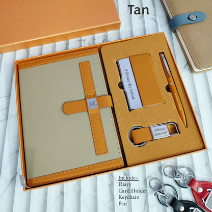 Personalized Dual Shade Diary Hamper