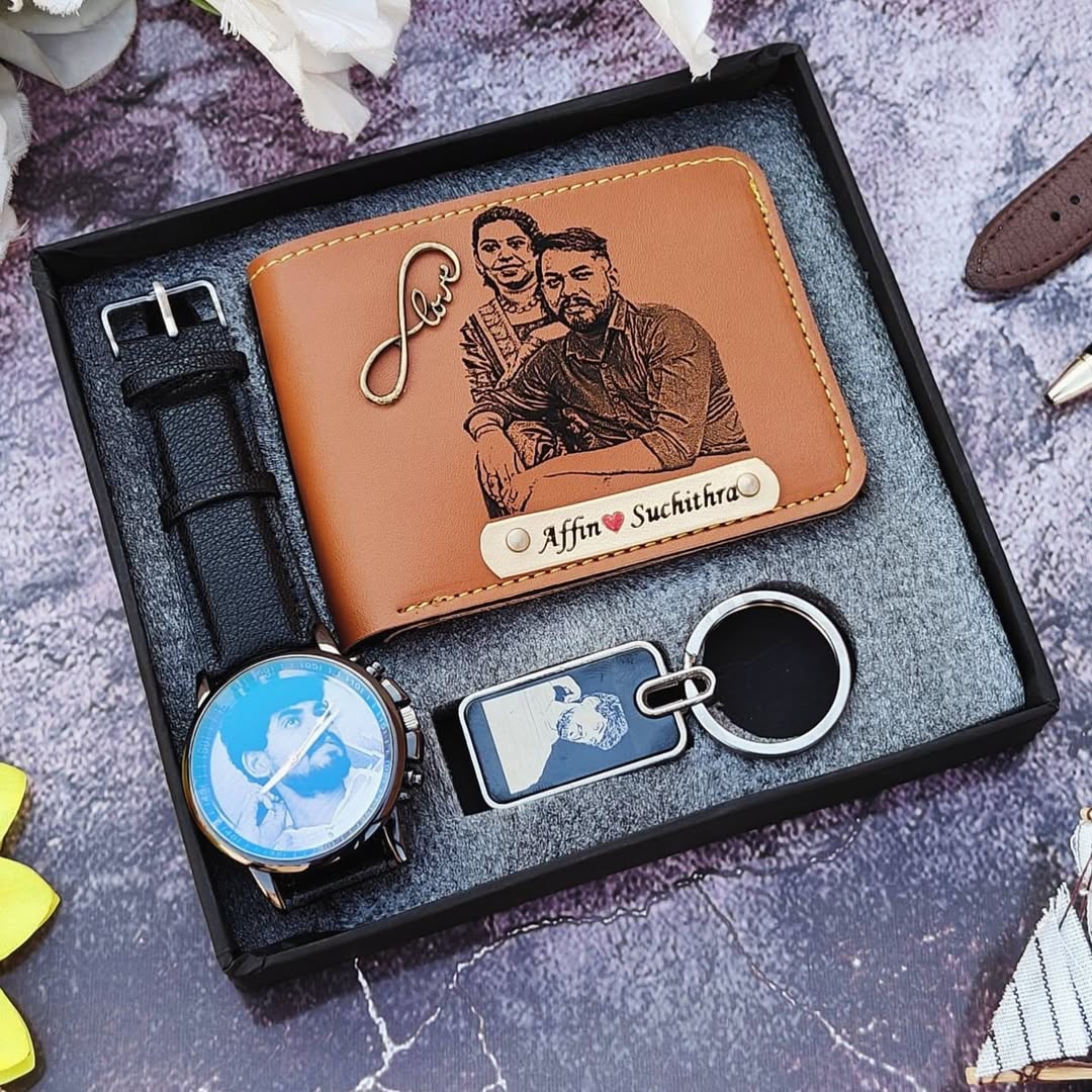 Personalized Anniversary Gift Hamper for Him