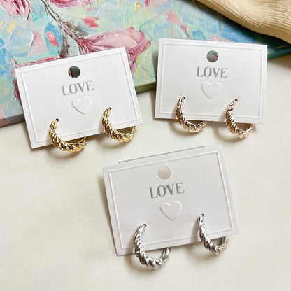 Small Minimal Hoop Earrings