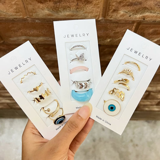 5 Minimal Rings Stack