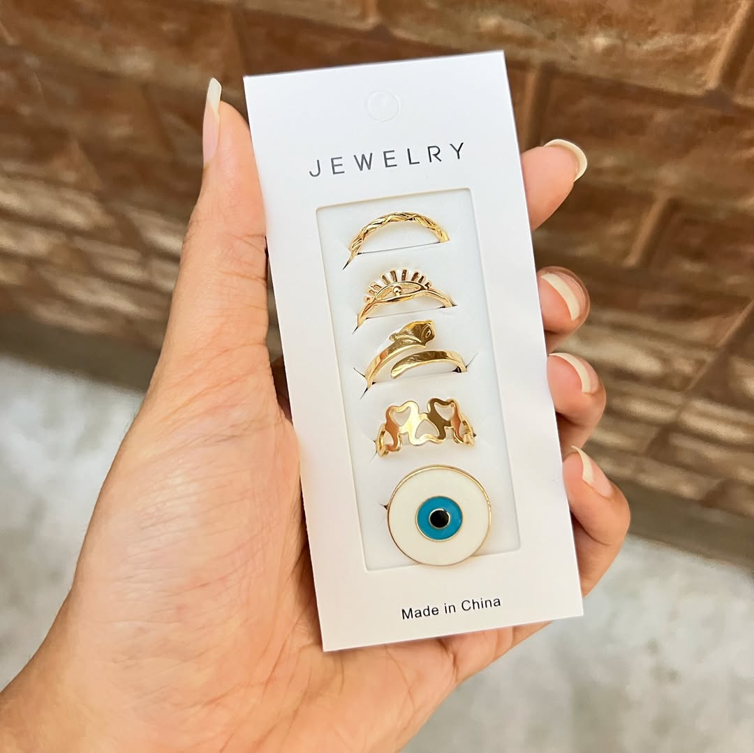 5 Minimal Rings Stack