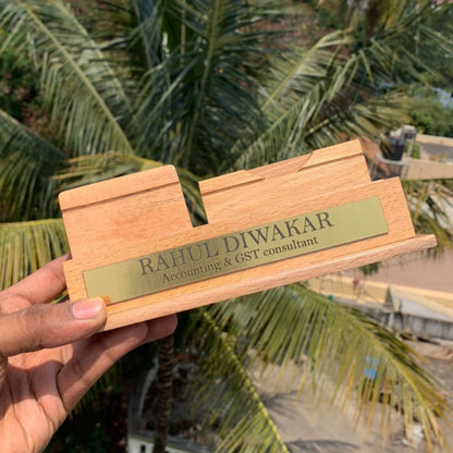 Personalized Wooden Penstand