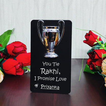 Customised Metal Trophy For Brother/Sister