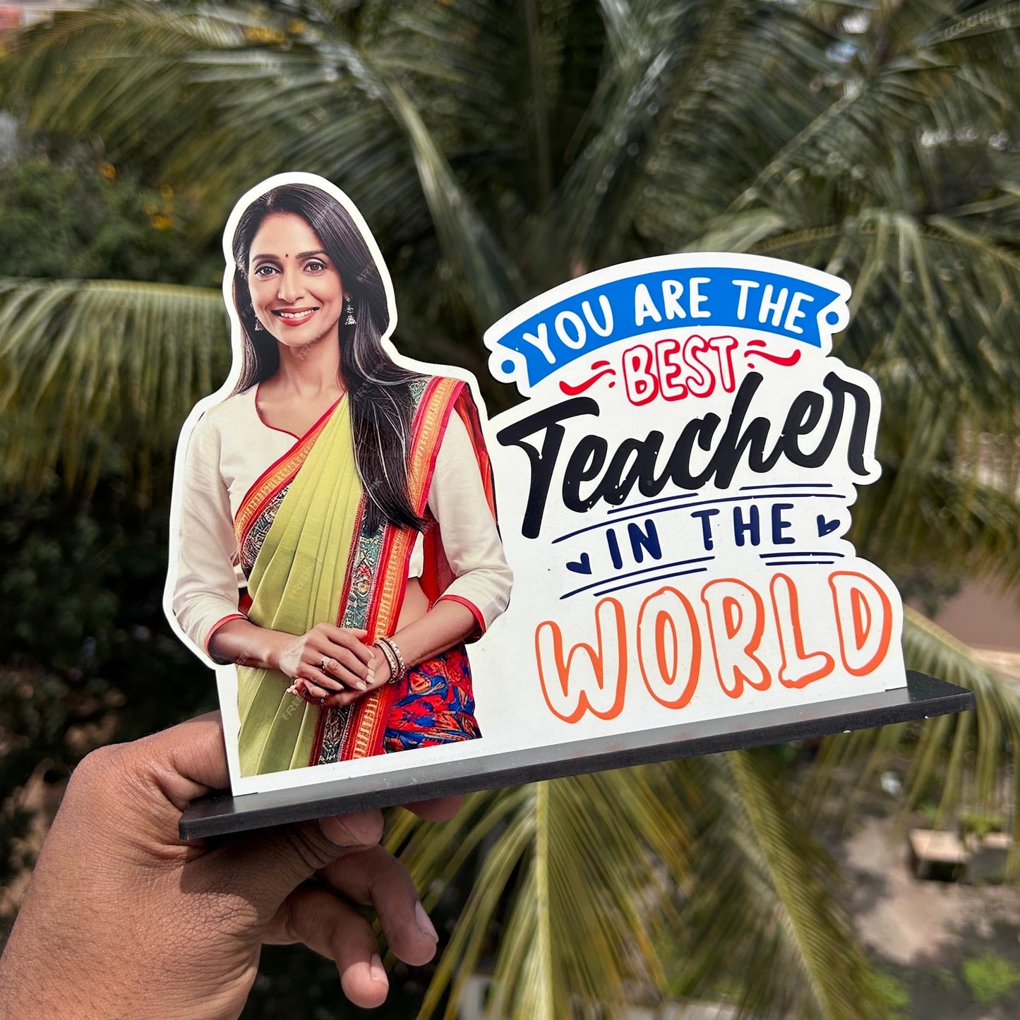 Personalized Teachers Photo Table Top