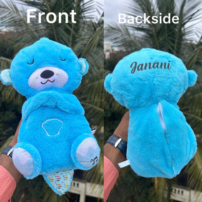 Personalized Breathing Sleepy Teddy