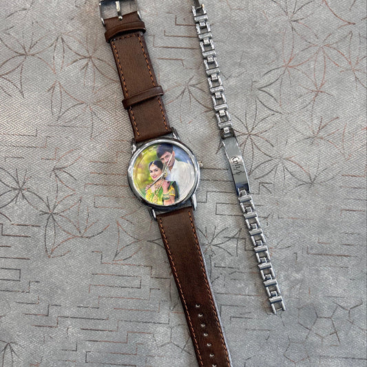 Watch + Bracelet Combo For Men