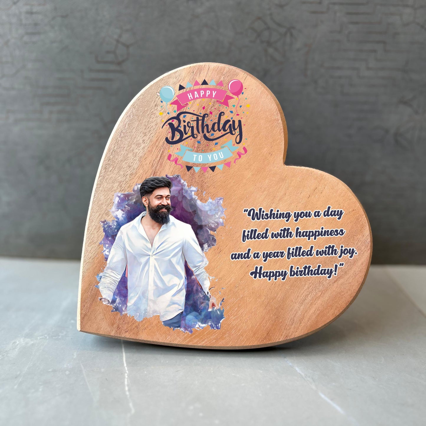 Personalized Artistic Wooden Frame