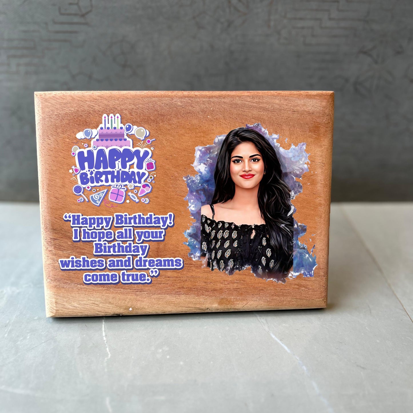 Personalized Artistic Wooden Frame