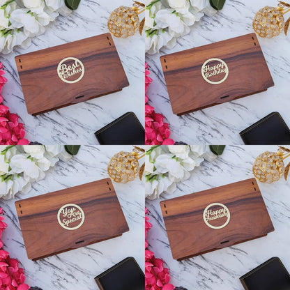 Wooden Box Hamper For Him