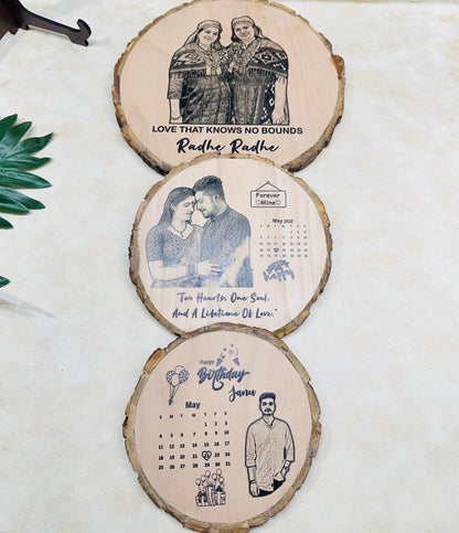 Personalized Wooden Plank With Stand